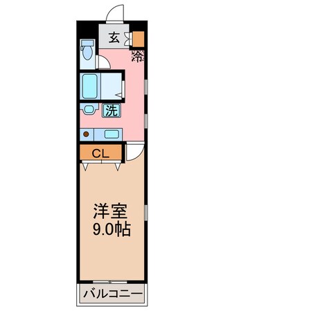 グランドハイツ増田Ⅲの物件間取画像